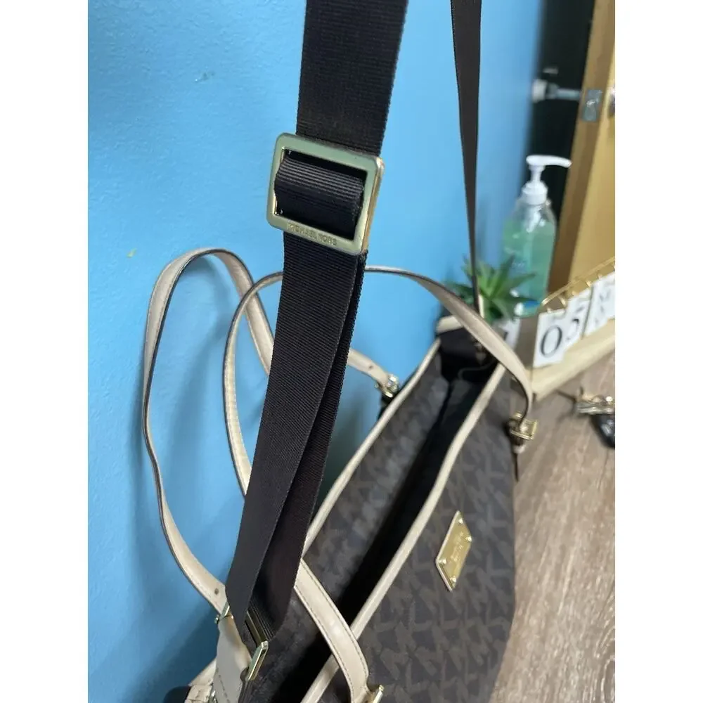 Michael Kors Diaper Bag with changing pad and shoulder strap